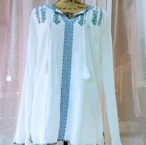 Charter Club Tunic Top/Shirt NWOT Size 16 Women's